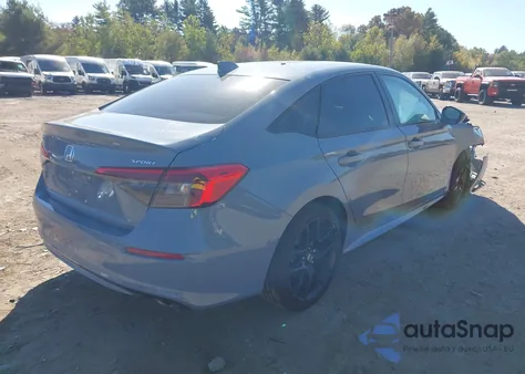 2022 Honda Civic Sport из США, поврежденный, VIN 2HGFE2F54NH582568